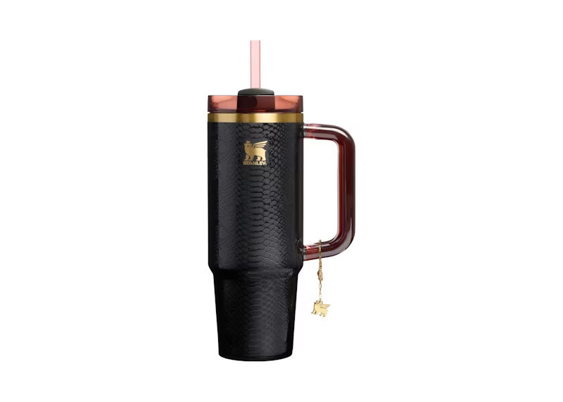 Stanley The Quencher Luxe Flowstate 30oz Tumbler in Black Snakeskin | StockX