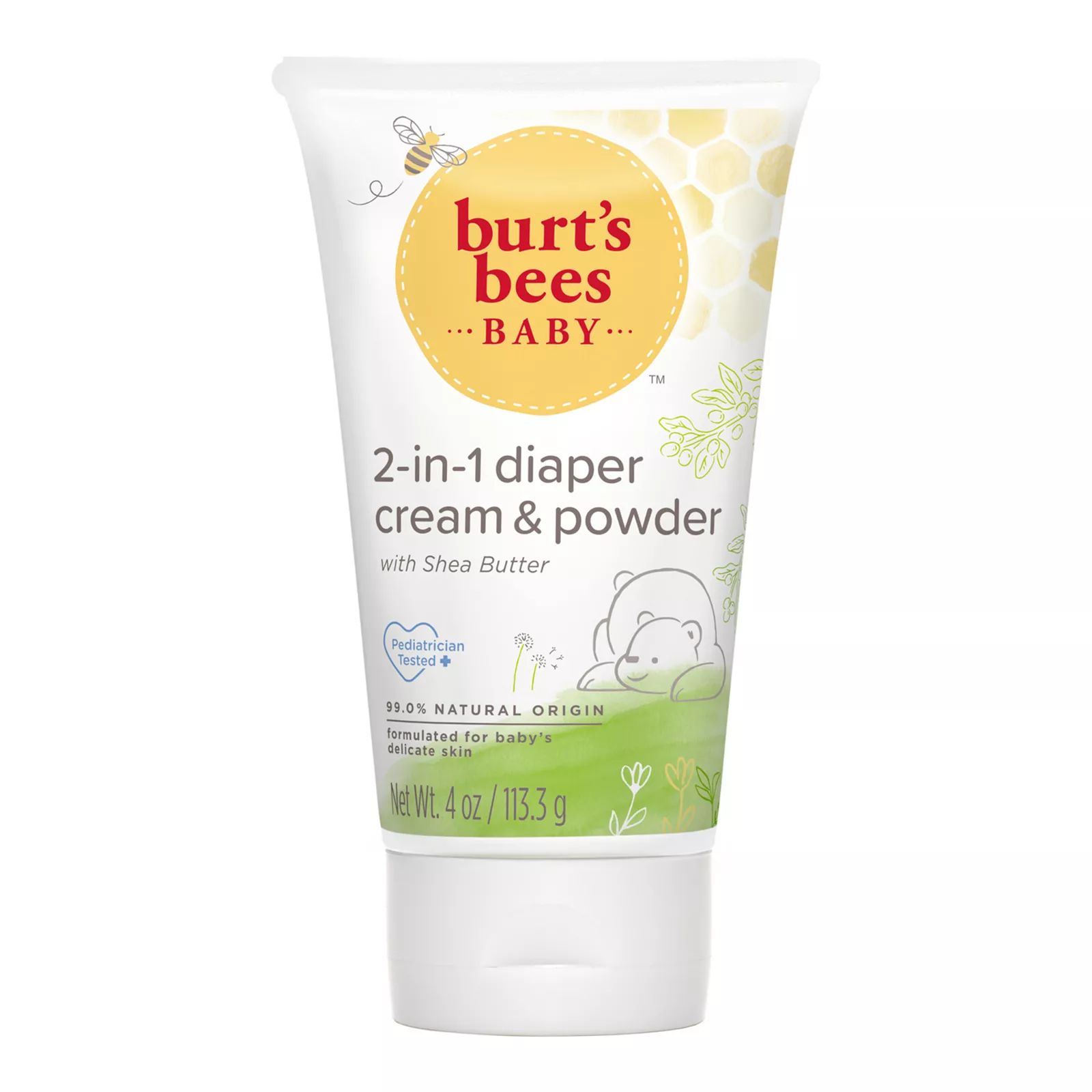 Burt's Bees Baby Daily Cream-To-Powder Diaper Cream, 4 Oz | Kohl's
