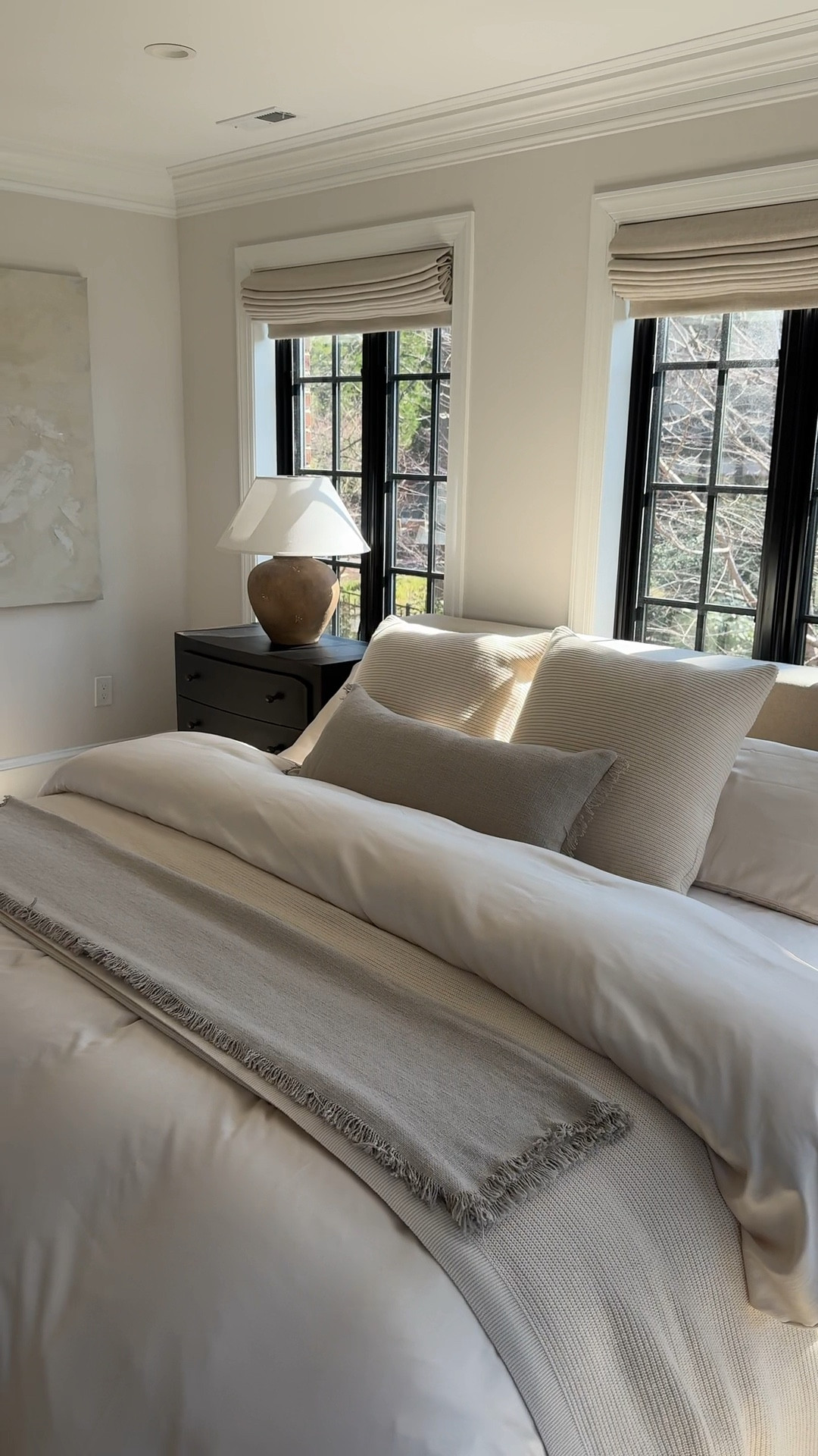 Luxury hotel room vibes 😍 Duvet cover is in the color “oat” 🤍

#LTKHome #LTKStyleTip