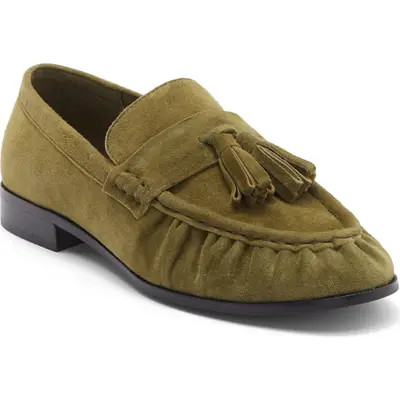 Jeffrey Campbell Articulate Kiltie Loafer in Brown Suede at Nordstrom, Size 11 | Nordstrom
