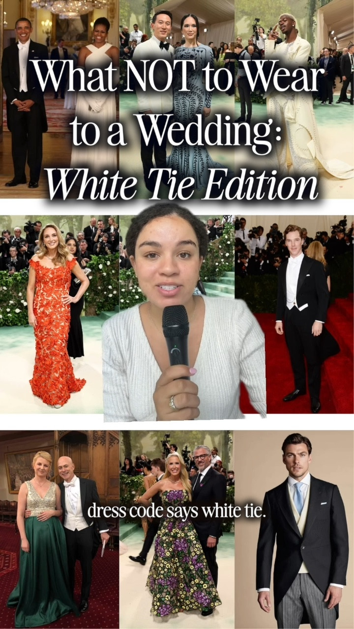 what not to wear: white tie wedding guest edition 🤍

[ white tie dress code, wedding dress code, white tie wedding, wedding guest dresses, white tie wedding guest dresses, wedding inspiration, wedding guest attire, nyc wedding content creator ]

#whitetiewedding #blacktiewedding #weddingdresscode #weddingguestdresses #weddingguestdressinspiration #weddingguestoutfit

#LTKWedding
