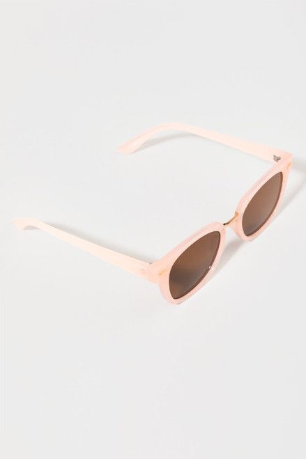 Nicole Pink Wayfarer Sunglasses | Francesca's