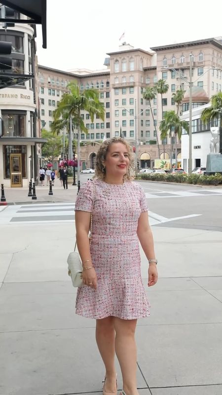 This tweed  summer dress is perfect for wedding guest dress this summer or any bridal parties. 

This wedding guest dress idea is on sale now. 

This tweed summer dress has major Chanel vibes. I style it with Chanel accessories but I’m linking some CC inspo accessories as well. 



#LTKsalealert #LTKwedding #LTKunder100