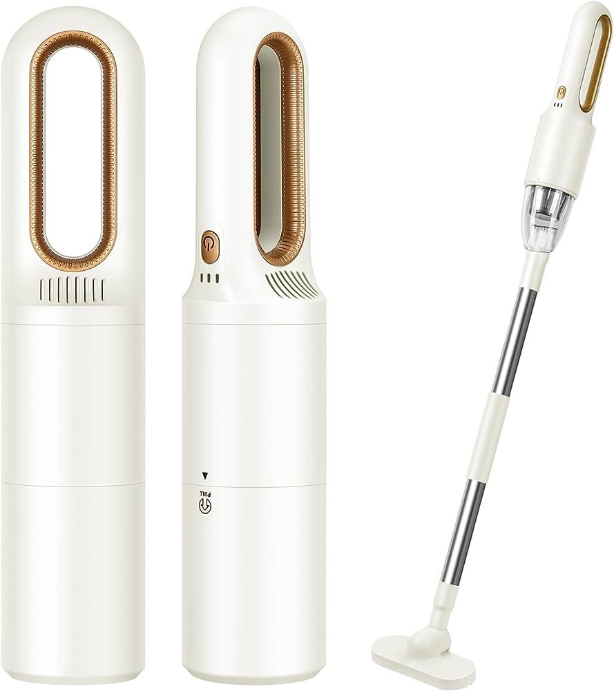 VANKICO Handheld Vacuum Cleaner, 2-in-1 Mini Cordless Vacuum Cleaner, USB Rechargeable Car Vacuum... | Amazon (US)