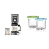 Ninja NC501 CREAMi Deluxe 11-in-1 Ice Cream & Frozen Treat Maker & More, 11 Programs & XSKPLID2CD Pi | Amazon (US)