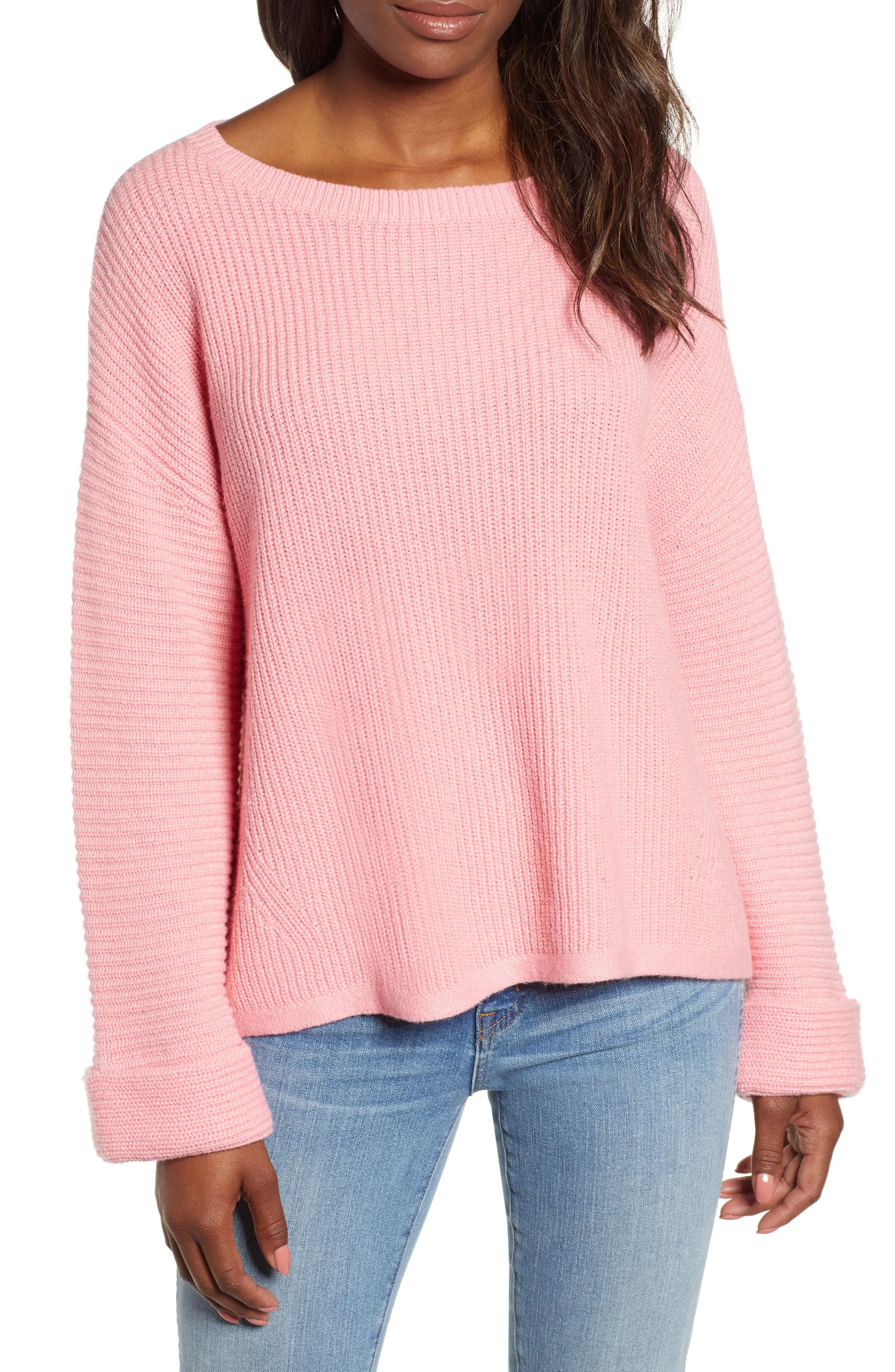 Caslon® Shaker Stitch Sweater (Regular & Petite) | Nordstrom