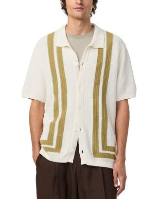 Ares Knit Button Down Shirt | Bloomingdale's (US)