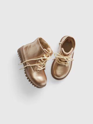 Toddler Metallic Boots | Gap (CA)
