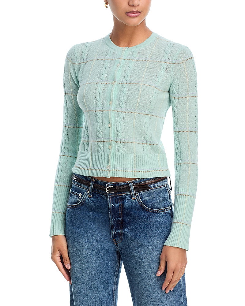 Guest in Residence Jane Cashmere Cable Knit Cardigan | Bloomingdale's (US)