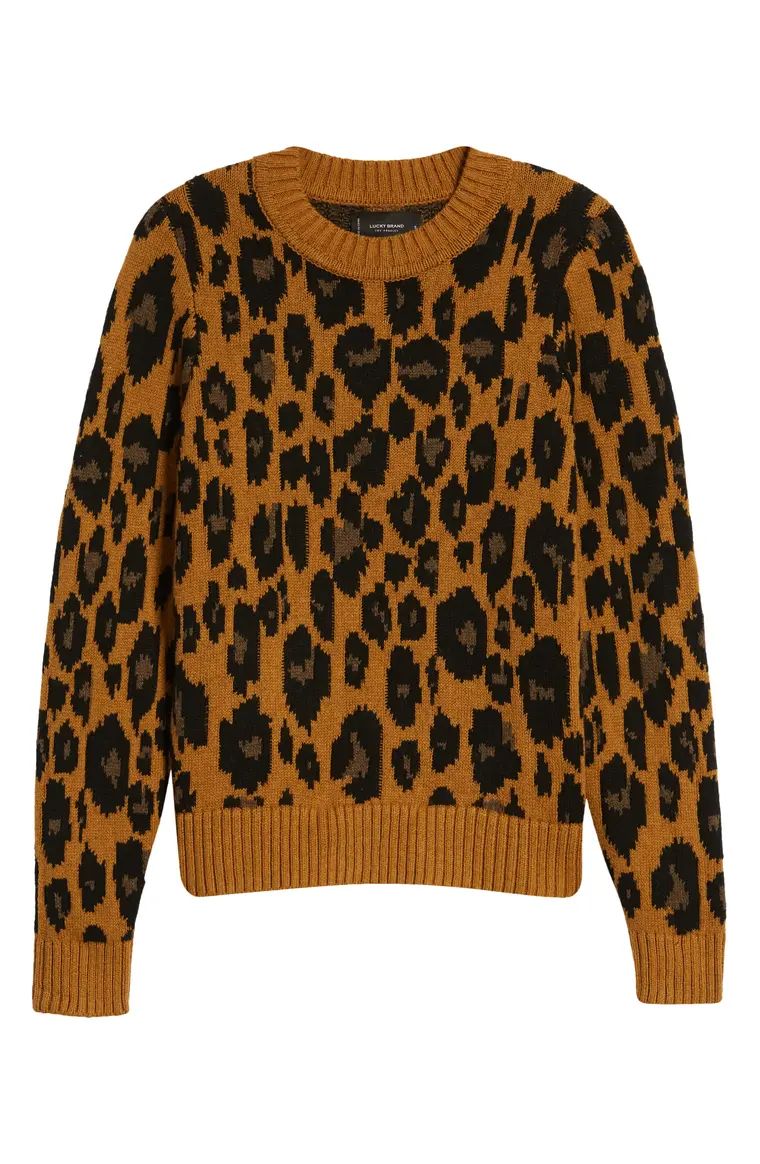 Leopard Intarsia Sweater | Nordstrom