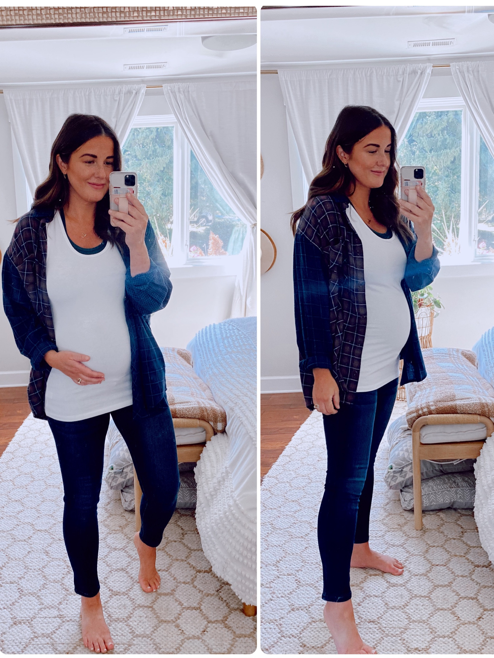 True size in the jeans 

#LTKstyletip #LTKbump #LTKSeasonal