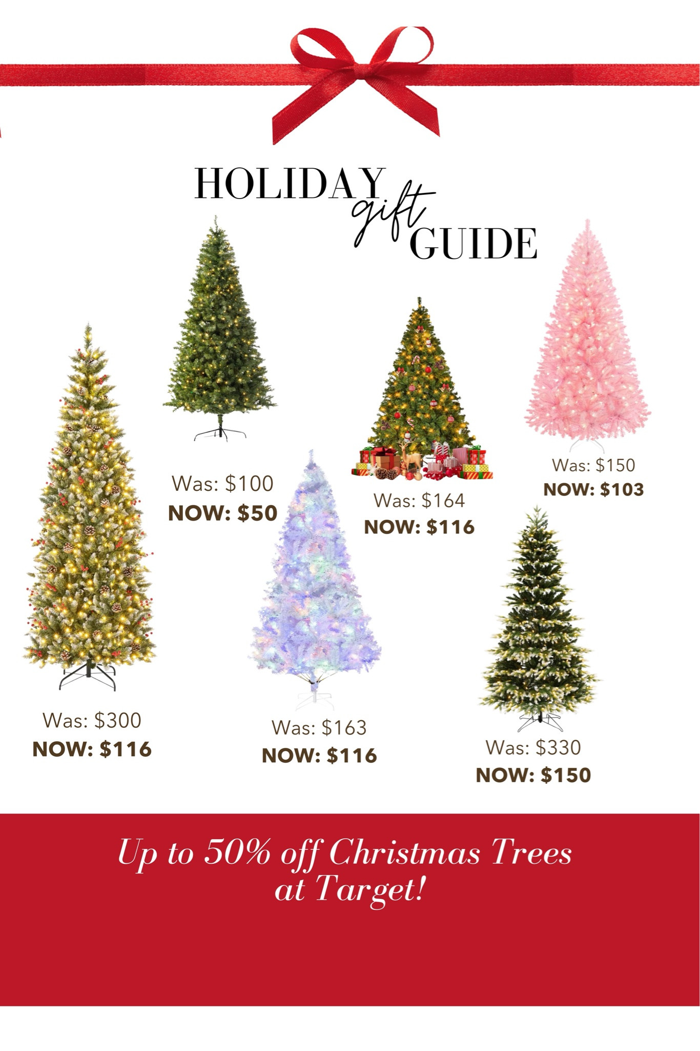 Up to 50% off Christmas Trees at Target! #Christmas #ChristmasDecor #ChristmasSales #ChristmasTrees

#LTKSaleAlert #LTKHoliday #LTKGiftGuide