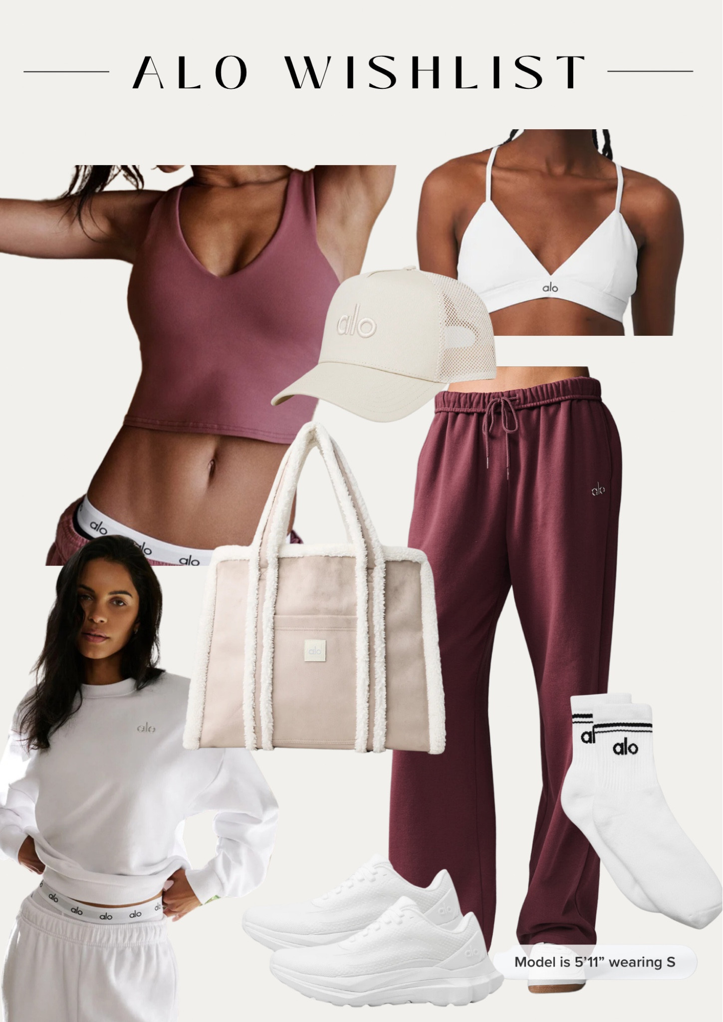 Alo favorites 🖤 
I wear 
Tops XS or S
PANTS XXS
Shorts XS 
Leggings XS 7/8 length 
Sports bra S 
#alo #alowishlist #christmaswishlist #alofavorites #matchingloungesets 