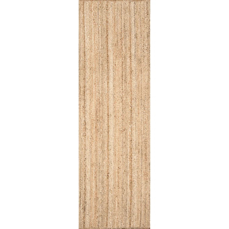 Handmade Braided Jute/Sisal Earthy Sand/Tan/Ivory Area Rug | Wayfair North America