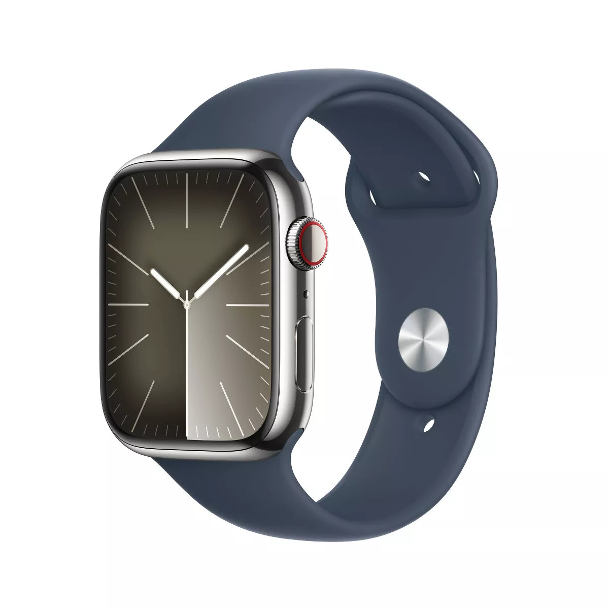 Apple Watch Series 9 GPS + Cellular (2024) Stainless Steel Case with Sport Band | Target