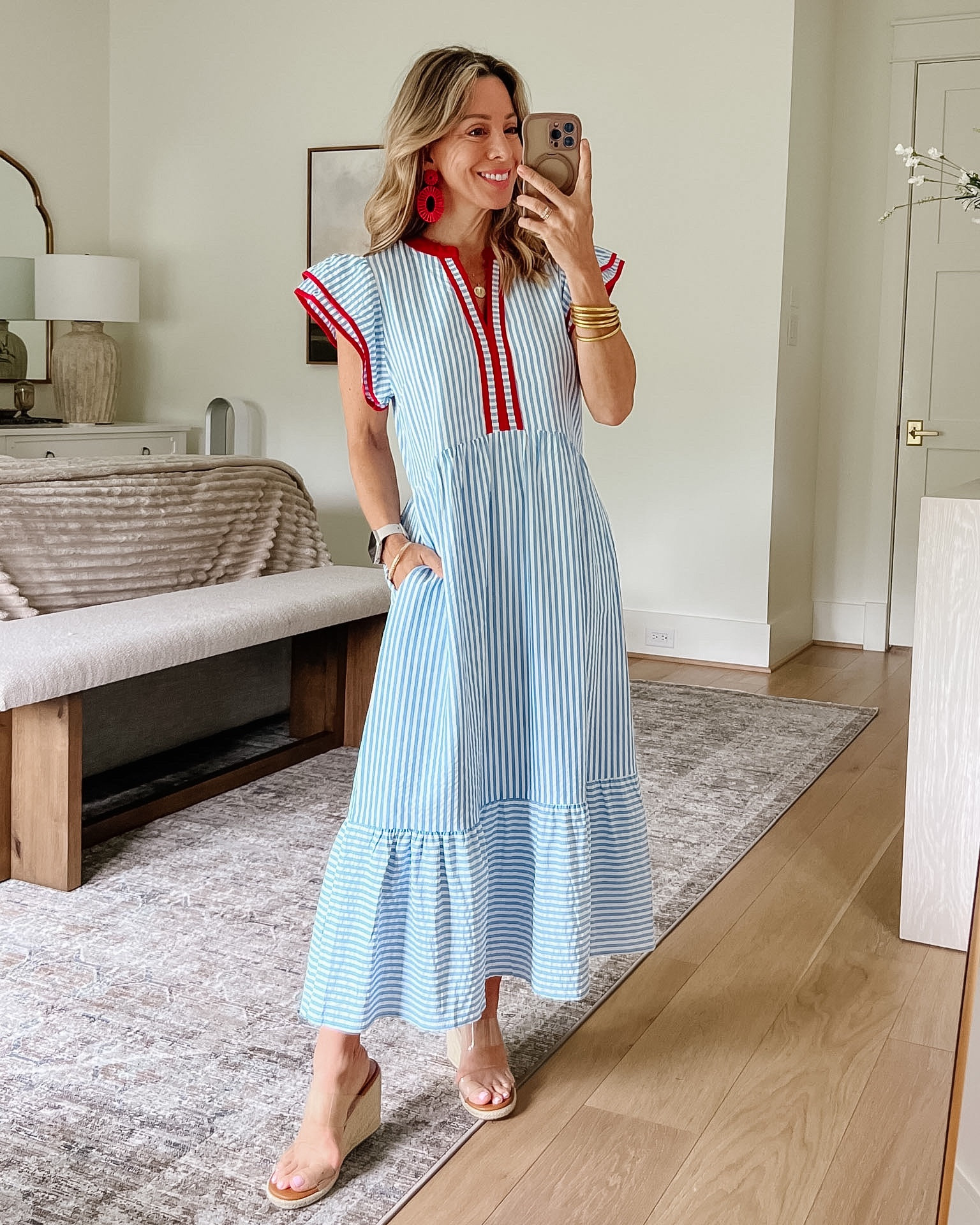 Amazon Striped Maxi Dress

Dress Fit: I’m wearing a Small

#LTKOver40 #LTKSeasonal #LTKPetite
