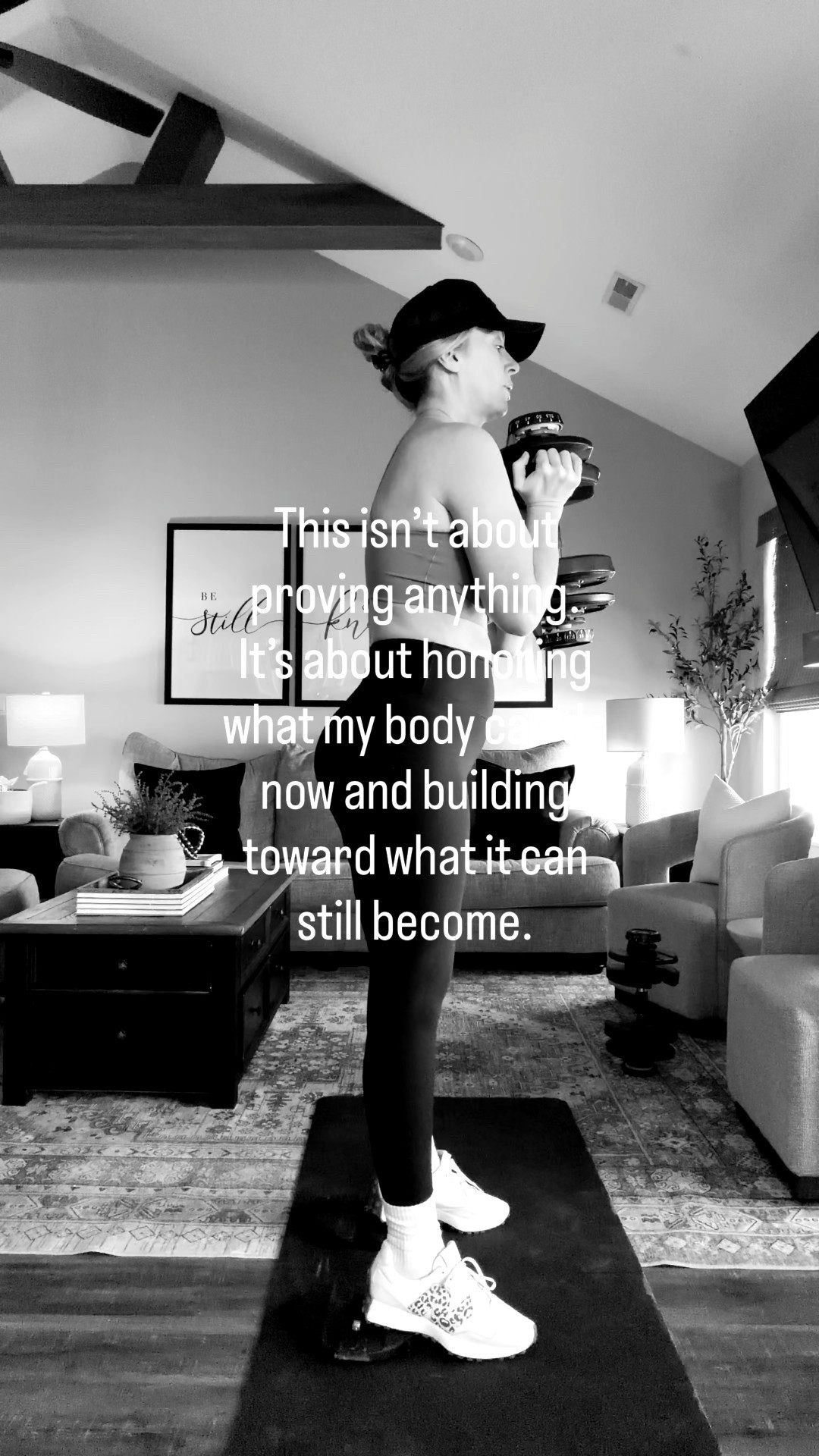 I’ve been consistently working out and my body is changing. I get so excited when I notice little changes. 

YPB leggings, aerie sports bra, new balance sneakers, workout clothess

#LTKfitnessgoals #LTKActive #LTKOver40