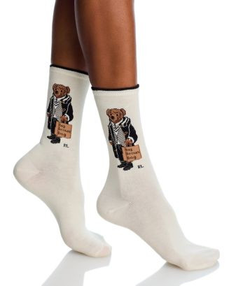 Ralph LaurenBloomingdale's Big Brown Bag Bear Socks-Exclusive4.8 (6) | Bloomingdale's (US)