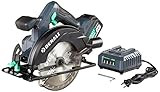 Amazon Brand - Denali by SKIL 20V Cordless Circular Saw Kit with 4.0Ah Lithium Battery and 2.4A C... | Amazon (US)