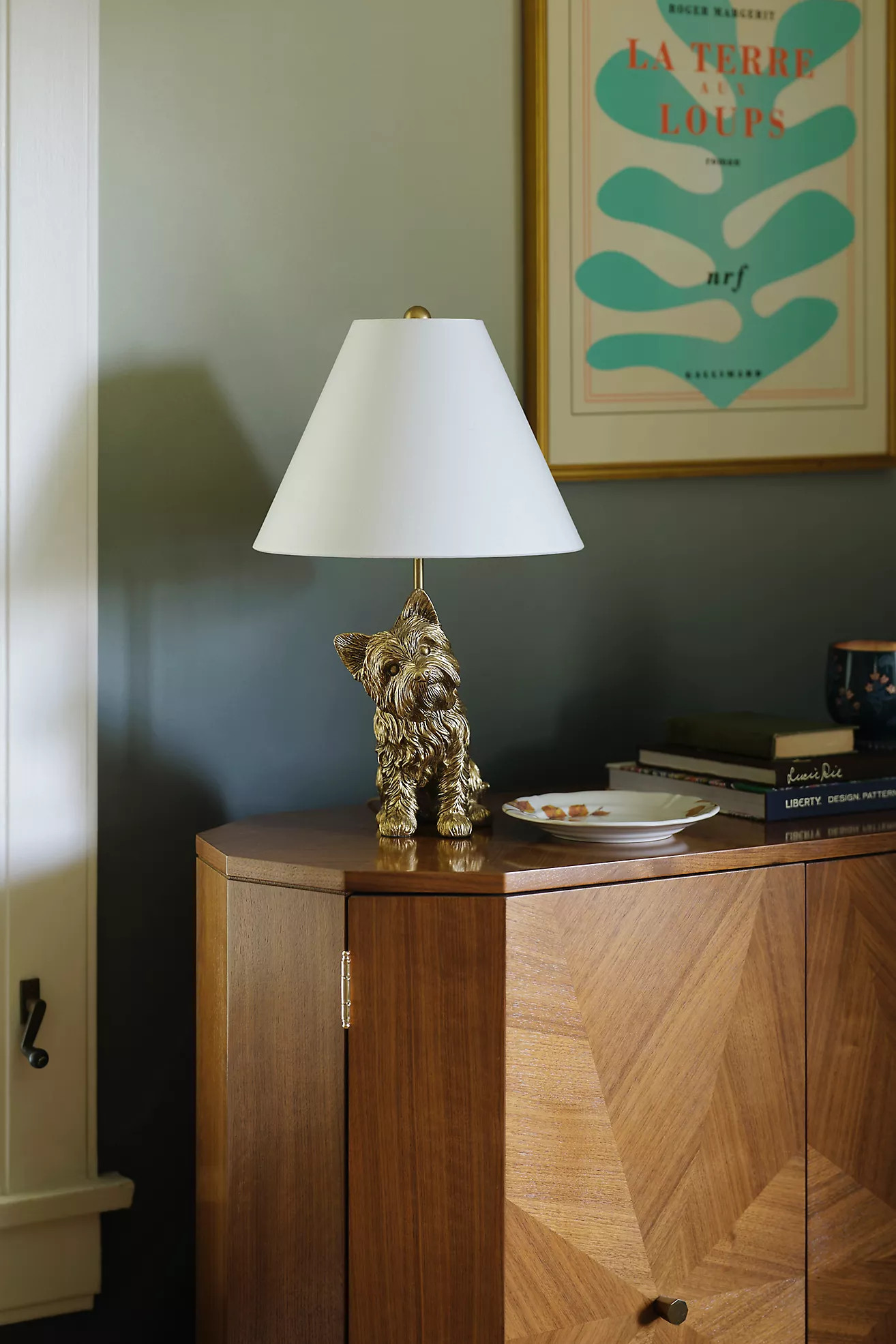 The Icon Table Lamp: Dog Edition | Anthropologie (US)