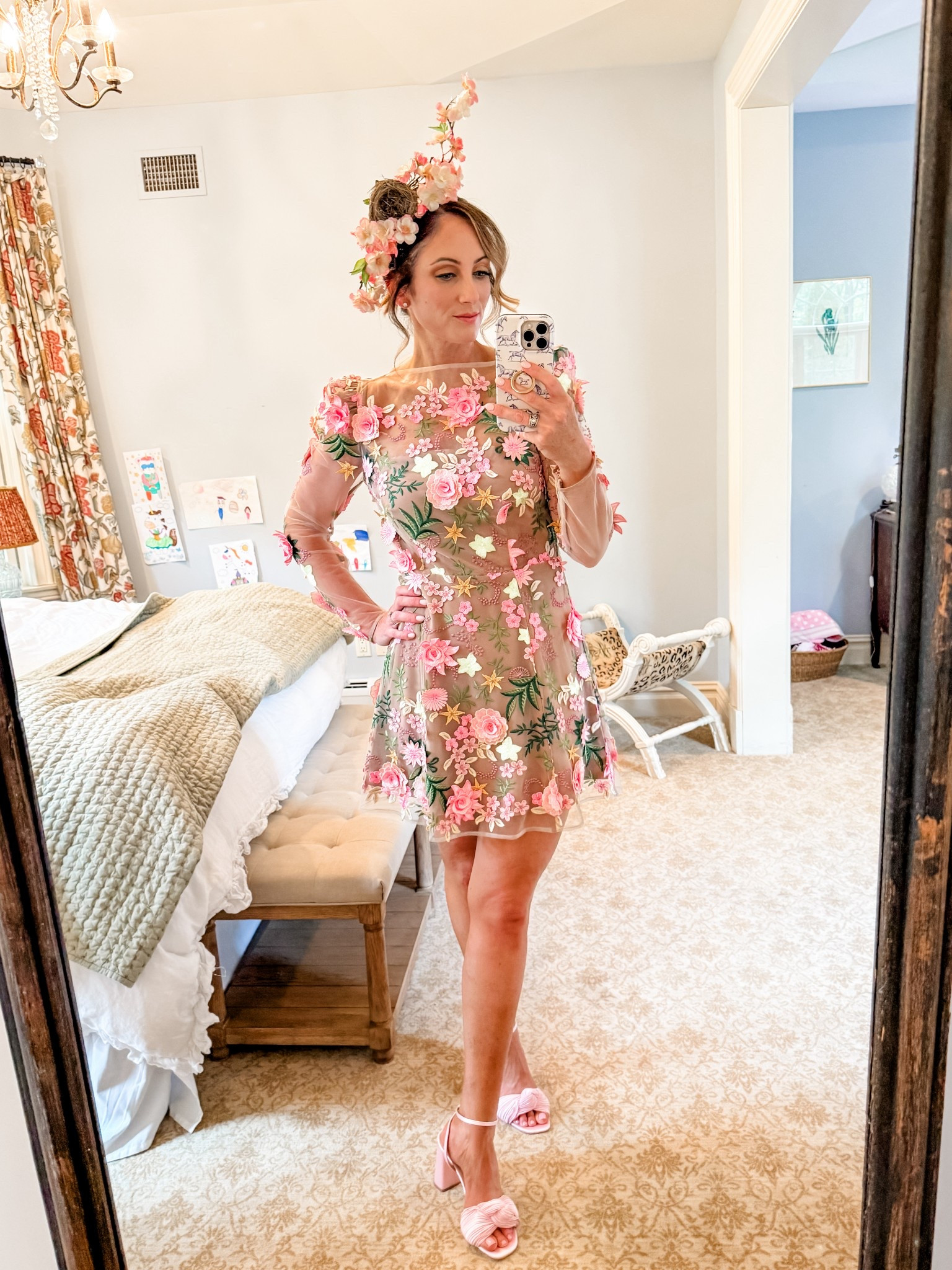Kentucky Derby Ready

#springdress #weddingguest #kentuckyderby 

#LTKShoeCrush #LTKParties #LTKOver40