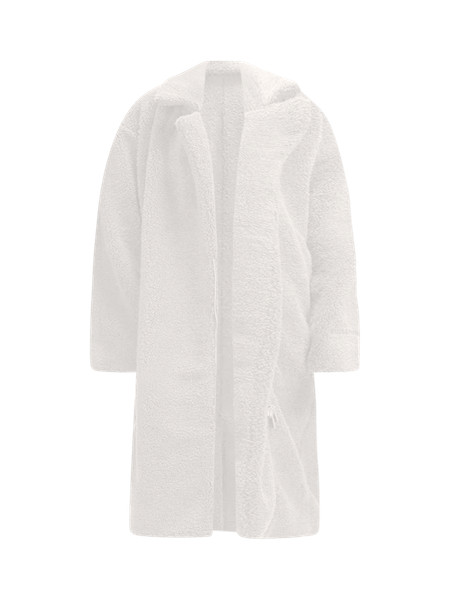 Textured Fleece Long Collared Jacket | Women's Hoodies & Sweatshirts | lululemon | Lululemon (US)