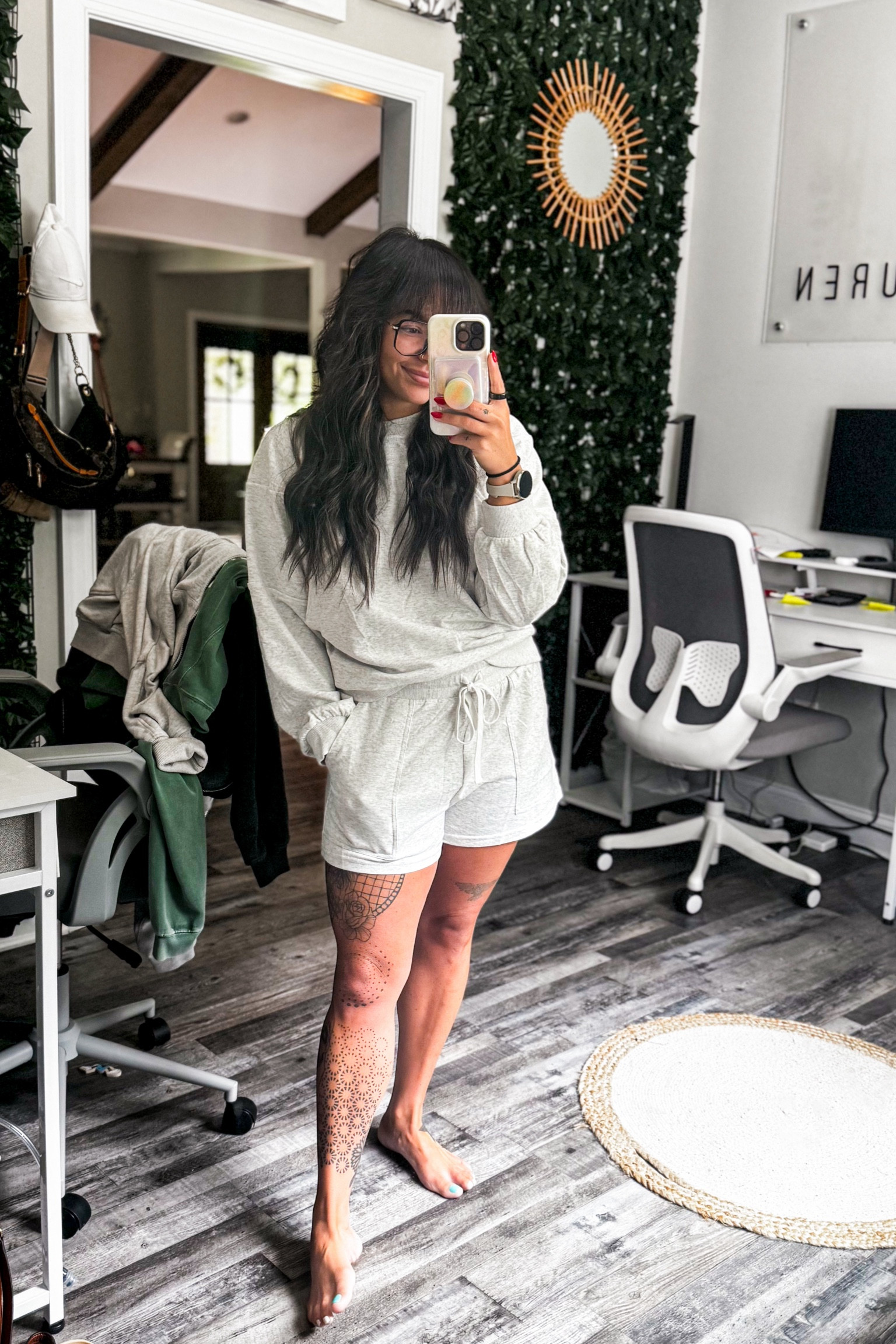  Comfiest lounge set! True to size. I’m in a medium. 20% off coupon now! 

#LTKSeasonal #LTKSaleAlert