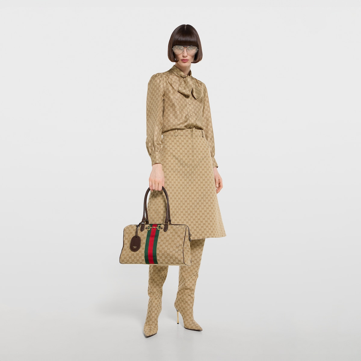 Gucci - Borsetto large boston bag | Gucci (US)