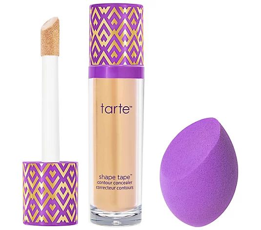 tarte Super-Size Shape Tape with Sponge Auto-Delivery | QVC