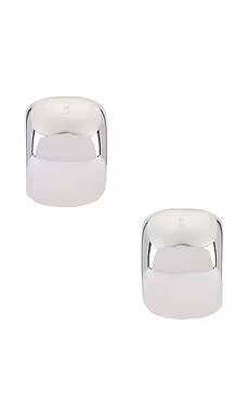 Natalie B Jewelry Devyn Hoop in Silver from Revolve.com | Revolve Clothing (Global)