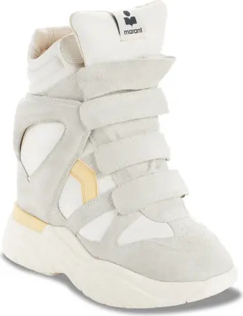 Isabel Marant Balskee Hidden Wedge High Top Sneaker (Women) | Nordstrom | Nordstrom