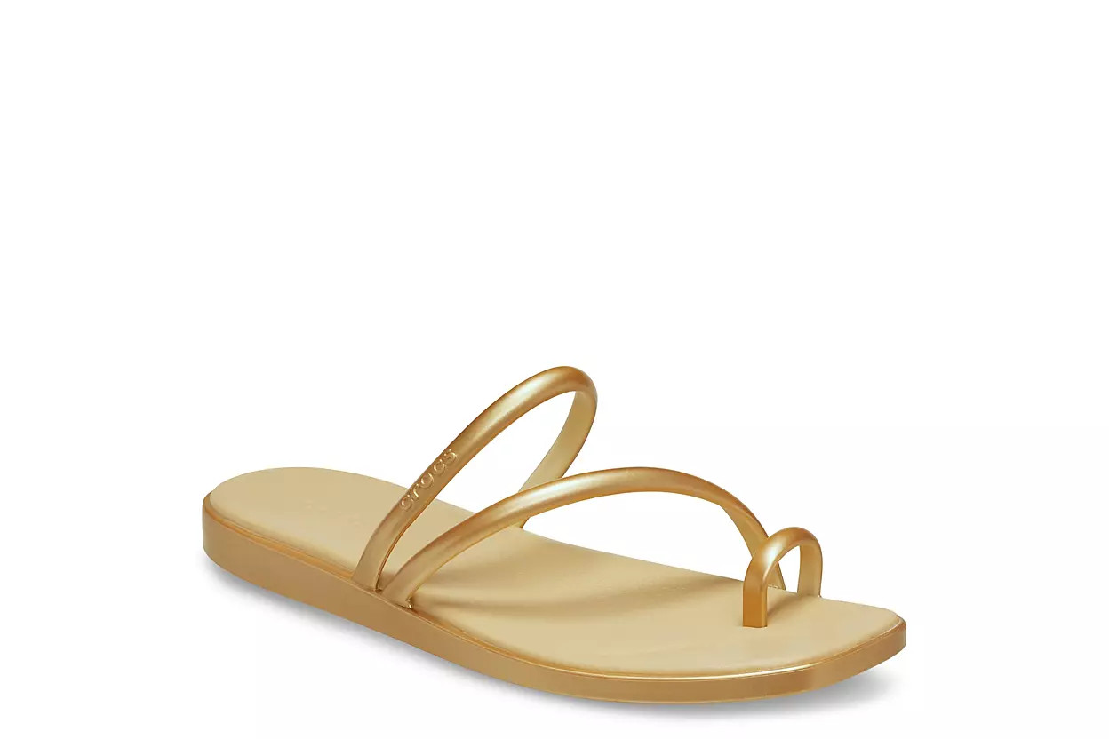 WOMENS MIAMI METALLIC TOE LOOP SANDAL | Rack Room Shoes