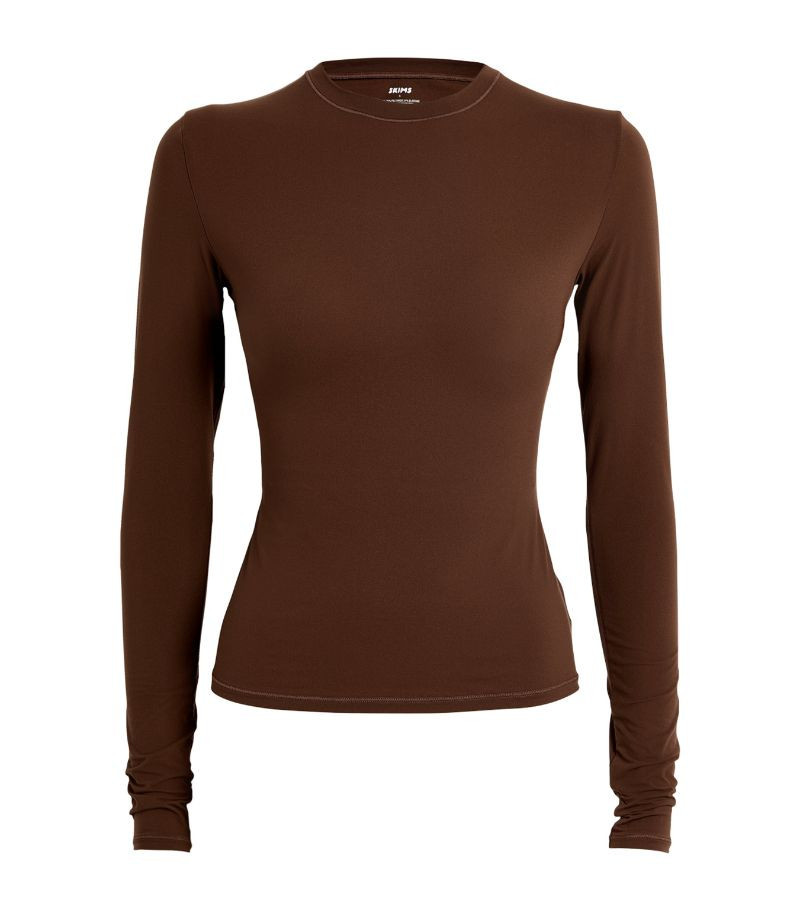 Skims Fits Everybody Long-Sleeve T-Shirt | Harrods