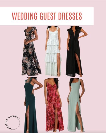 Shop these dresses from Lulu's!! They're perfect for any occasion, especially a formal wedding! 🥰

#LTKeurope #LTKstyletip #LTKwedding