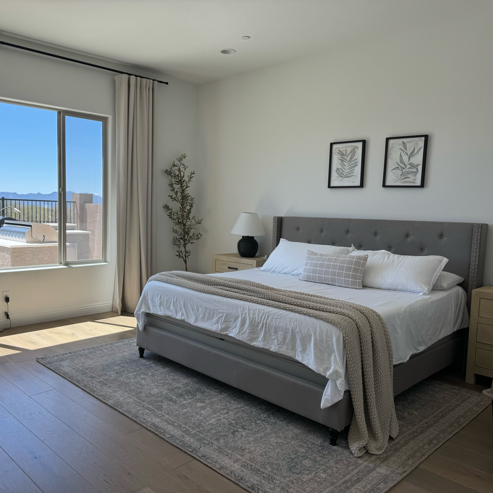 Our Master Bedroom is starting to come together. I still have big plans for this room in the future. But I love the cozy vibe of it so far  

Master Bedroom, Target, Chunky Knit Throw, Faux Olive Tree, Duvet, Curtains, Night stands 🤍

#LTKWedding #LTKHome #LTKSeasonal