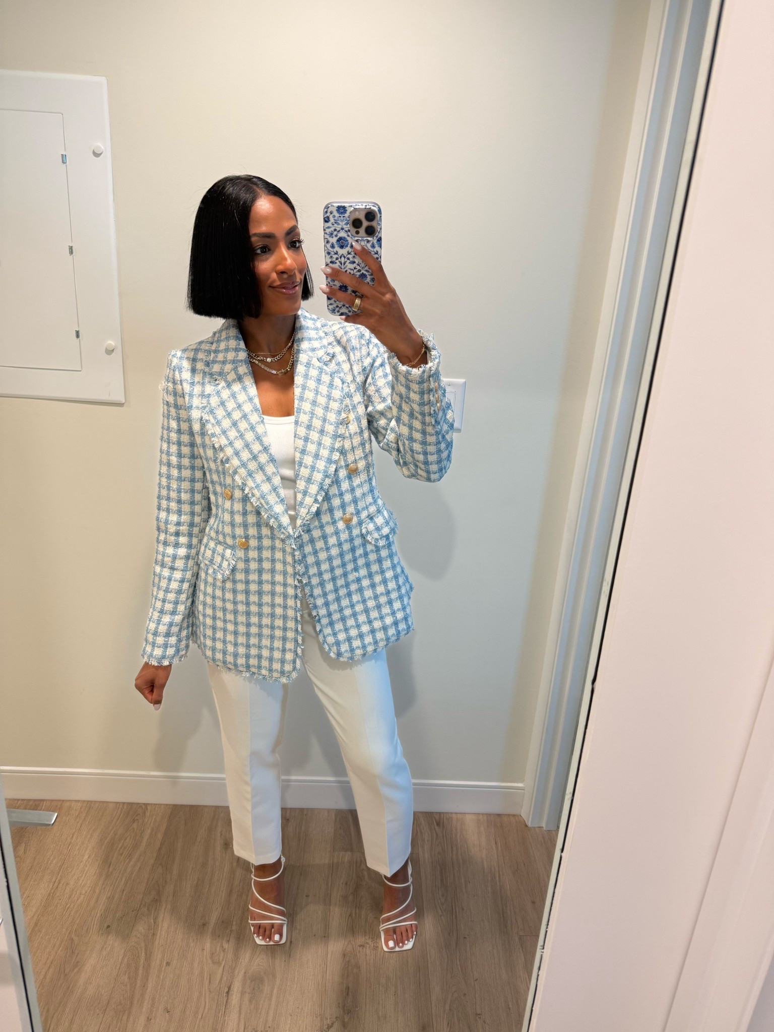 Speaking today at my work conference #blazer #workconference #summerofficelooks #workattire 

#LTKWorkwear #LTKootd #LTKdayinmylife