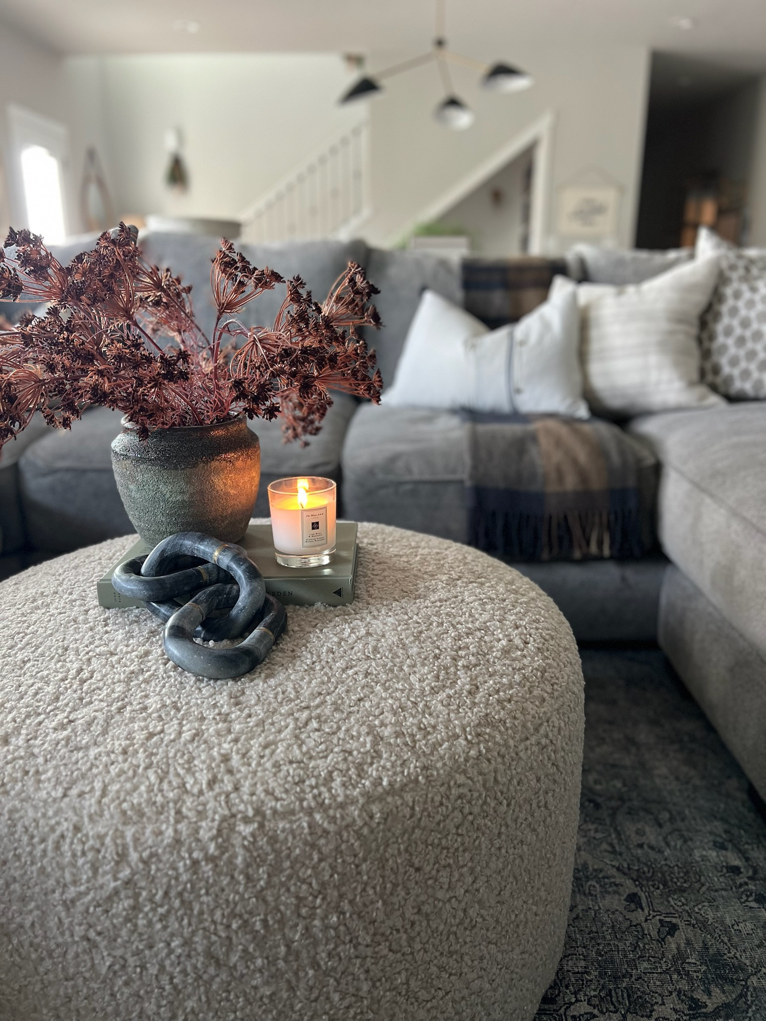 This spot in our basement doesn’t get seen much, but it’s so cozy and warm! A favorite for sure. I love this teddy ottoman—it’s a McGee & Co. favorite of mine that’s so soft and perfect for a basement! 

#LTKHome #LTKStyleTip