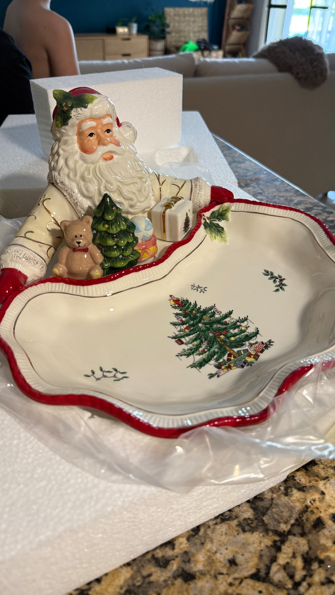 Finally got my hands on this Spode Santa serving tray! I’m obsessed. 

#LTKHome #LTKSeasonal