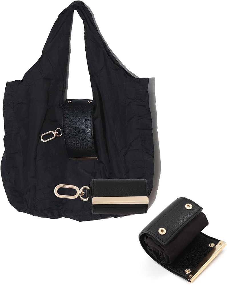 Foldable Keychain Tote Bag - Large Capacity Reusable Shopping Bag - Portable Tote for Travel Groc... | Amazon (US)