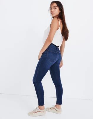 Curvy High-Rise Skinny Jeans in Danny Wash: Tencel™ Edition | Madewell