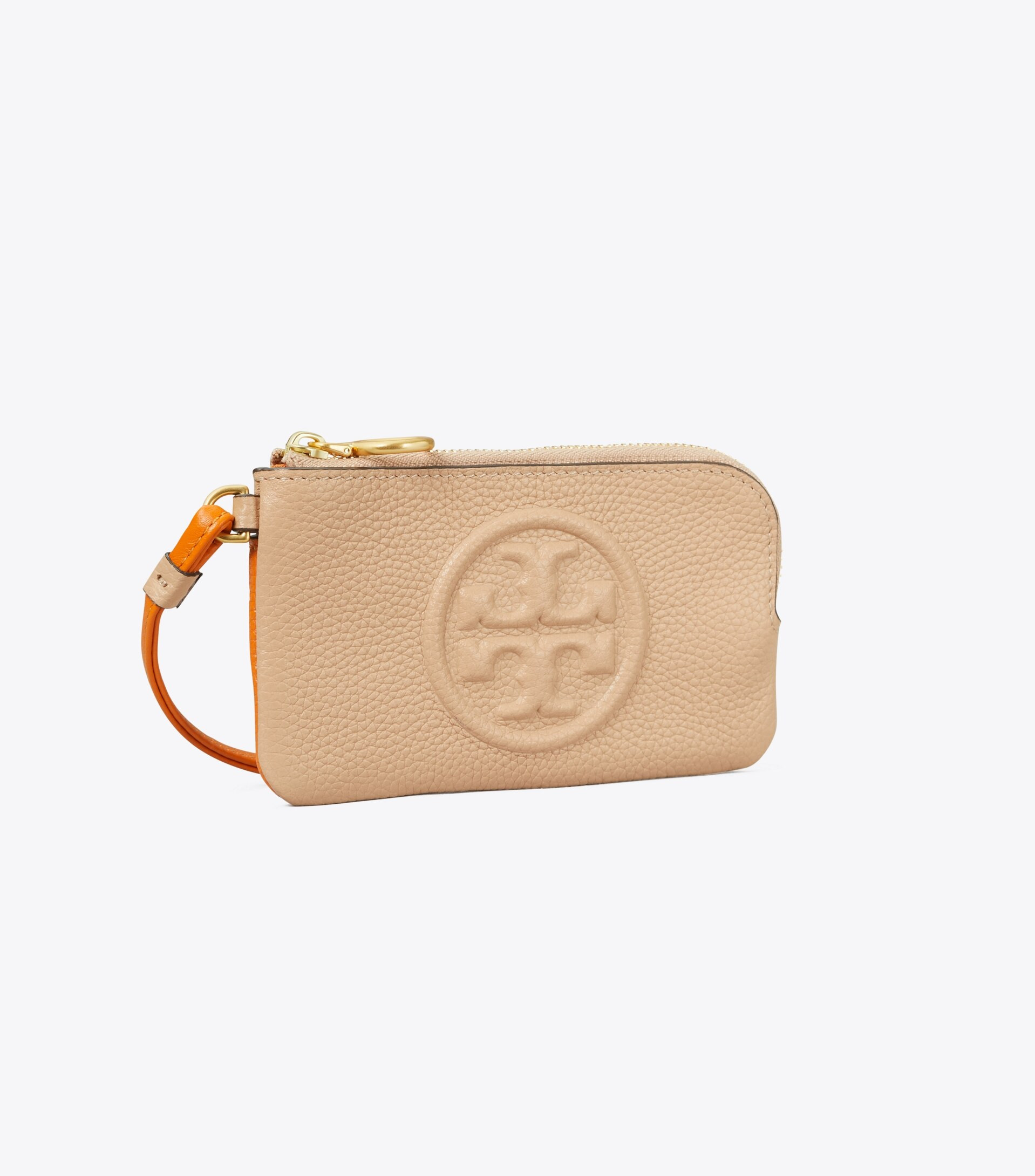 Perry Bombé Color-Block Top-Zip Card Case | Tory Burch (US)