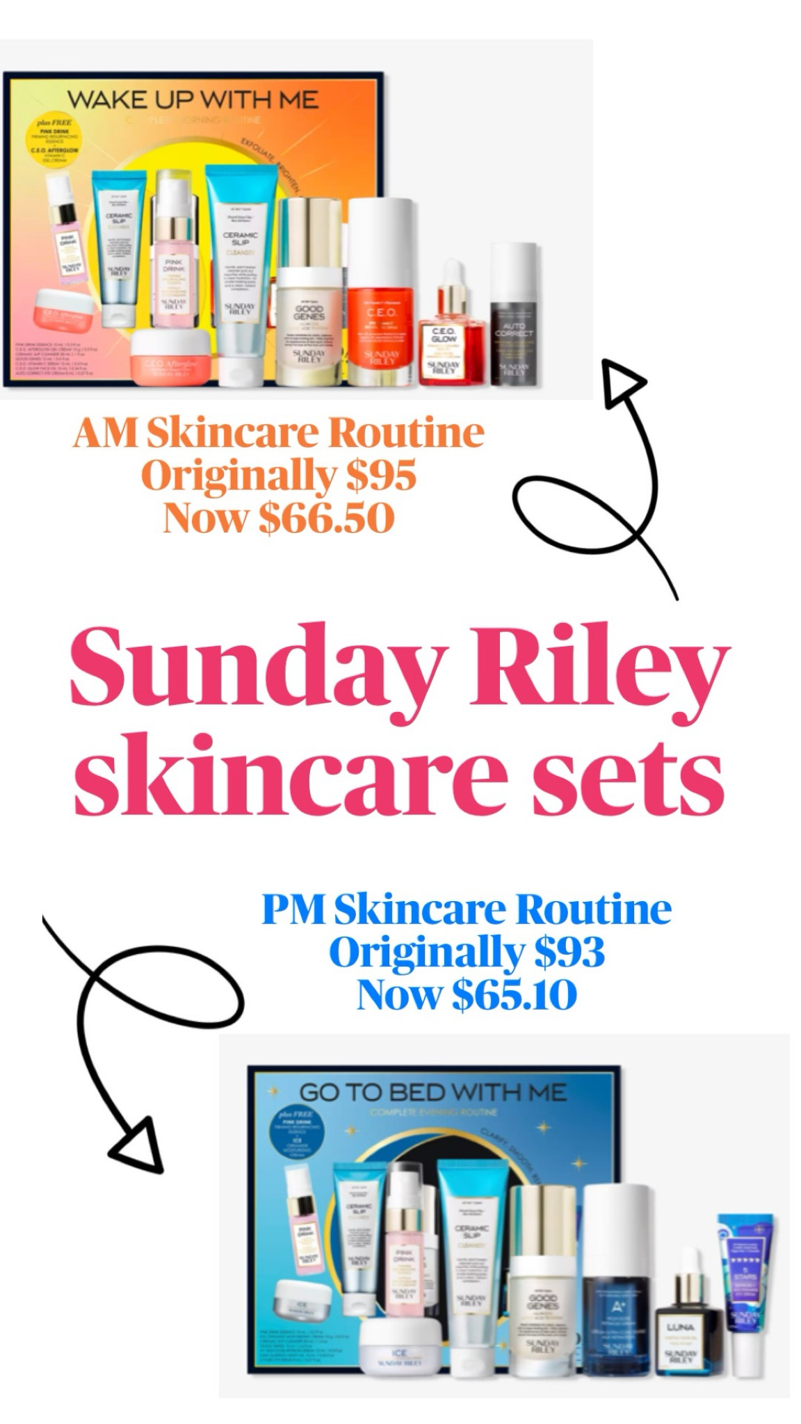 SALE ALERT! perfect AM & PM skincare sets! 

#LTKBeauty #LTKGiftGuide #LTKSaleAlert
