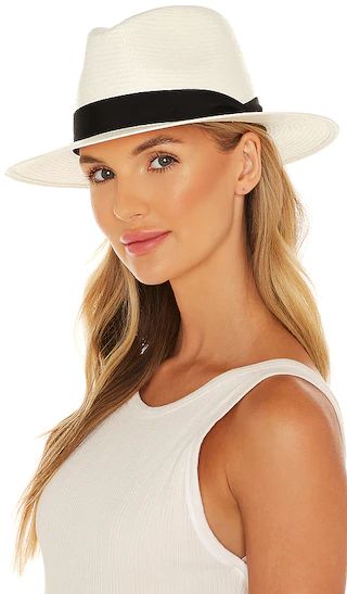 Panama Hat in White | Revolve Clothing (Global)