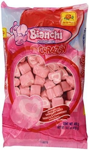 De La Rosa Bianchi Marshmallow, Heart Shape, 14 Ounce | Amazon (US)