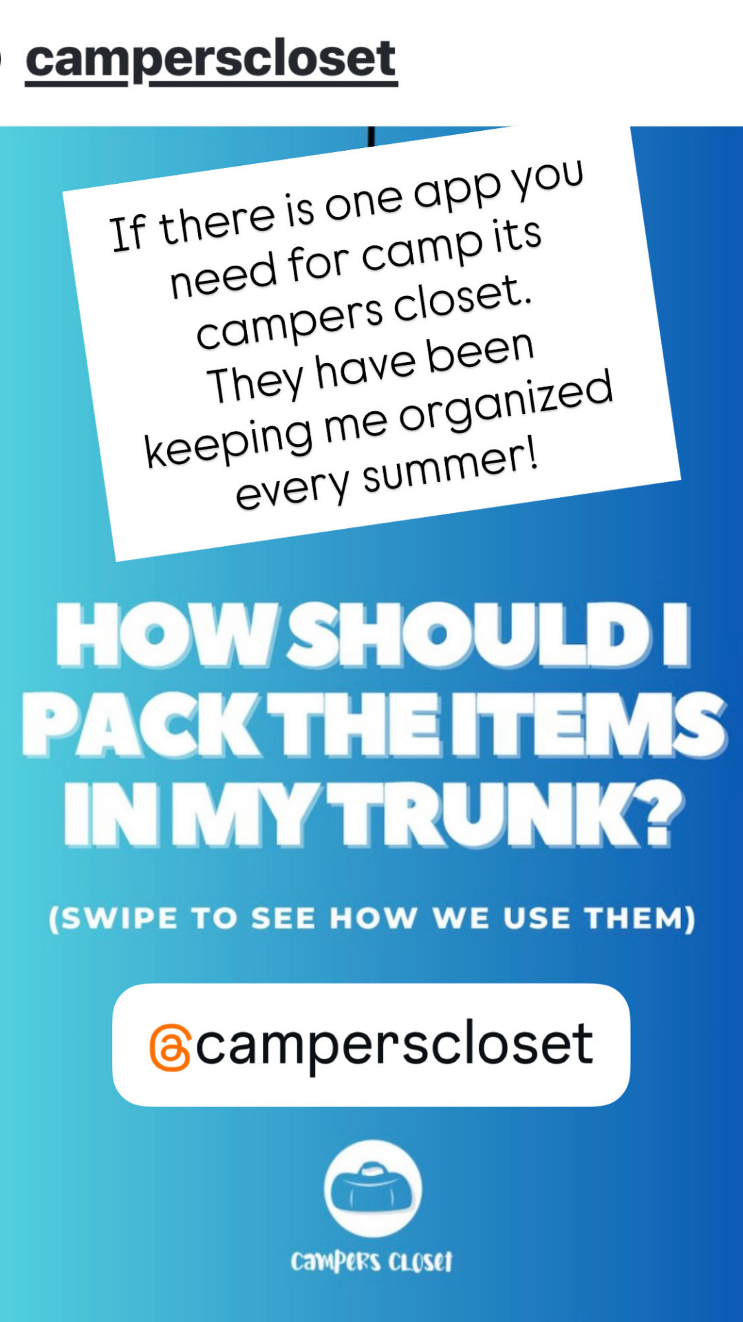 Make sure you are following Campers Closet and using their app for the best packing hacks this summer.  I have linked all the bags they recommend here.   

 #LTKmomlife #LTKTravel #LTKKids