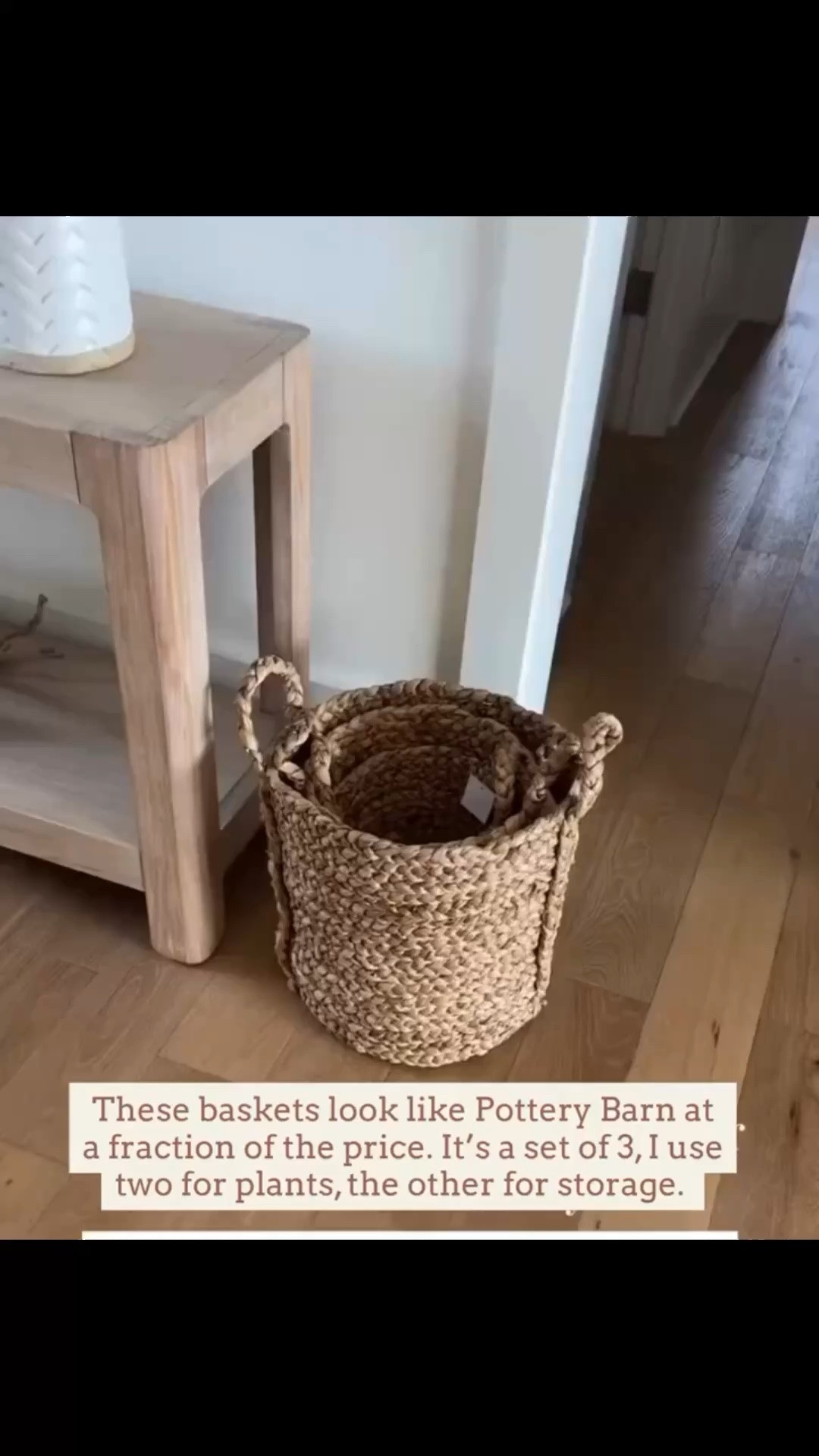 These baskets are giving expensive vibes at the fraction of the cost 🙌🏻

#LTKdayinmylife #LTKSeasonal #LTKHome