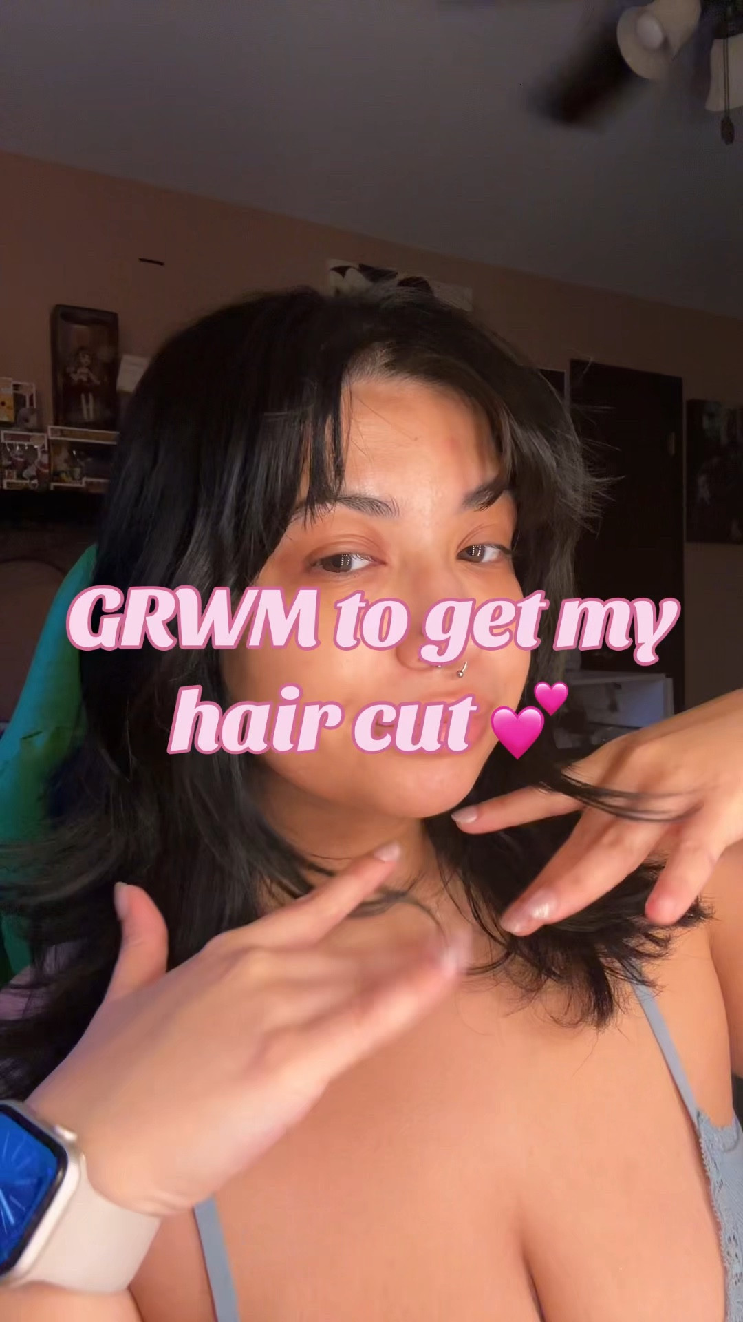 grwm to get my hair cut 🩷

#LTKbeauty #LTKVideo