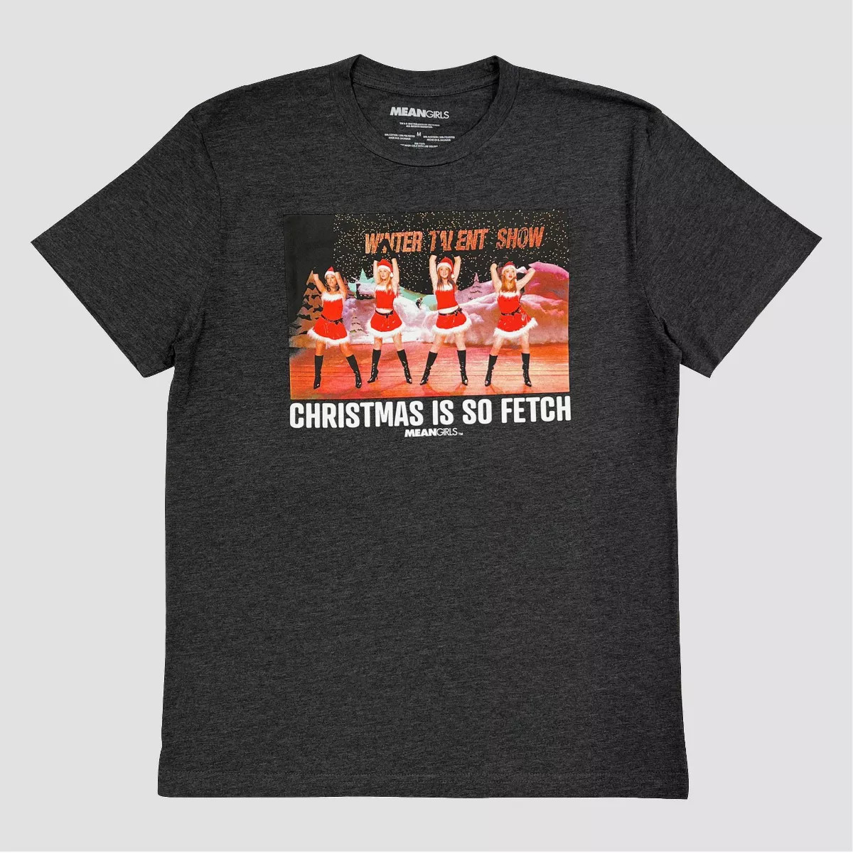 Men's Mean Girls Short Sleeve Graphic T-Shirt - Charcoal Gray | Target