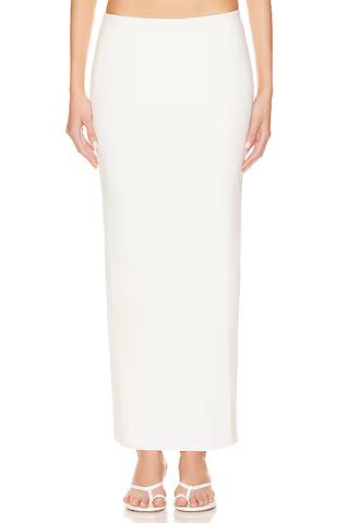 Lovers and Friends Kate Maxi Skirt in White from Revolve.com | Revolve Clothing (Global)