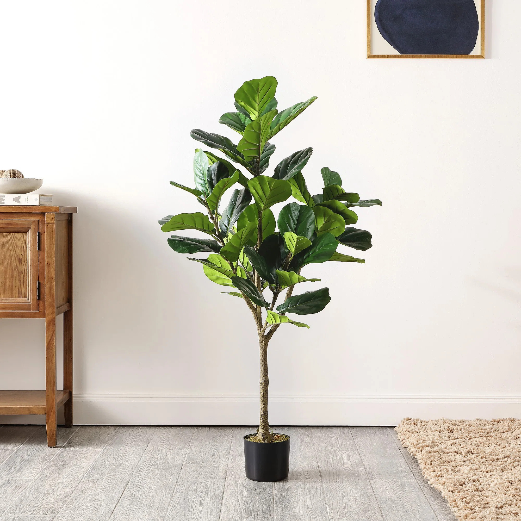 Faux Fiddle Leaf Fig Potted Tree | Wayfair North America